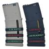 45 Pack Miaozhun Magazine Marking Bands, 5.56 NATO, .223 Remington, .300 Blackout Magazine Caliber Identification view 4