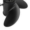 3 Blades Aluminum Alloy Material,Replacement Boat Propeller,for Boat Outboard Propeller Engines, Fit Havoc Duck Boat,Duck Hunting or Fishing, propeller boat propeller 3 Blades boat propeller wate view 4