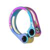 AMLESO Aluminum Alloy Bicycle Seatpost Clip Screws Binder Clamp Quick Release Tube Clip Bicycle Seatpost Clamp for Universal BMX Bikes, 34.9mm Colorful view 1