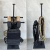TYTAMMON Hold Up To 200 lbs All Metal Tactical Gear Stand Body Armor Stand Plate Carrier Holder Stand Body Armor Stand Display Tactical Gear Tree Police Gear Holder Police Gear Rack view 3