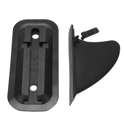 Tyenaza Detachable Center Fin Black, Inflatable Paddle Board Fin Replacement Quick Release Slide in Center Fin for Surfboard