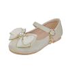 Girl Shoes Small Leather Shoes Single Shoes Children Dance Shoes Girls Performance Shoes Girls High Heels (Beige, 3-3.5 Years Toddler) view 1