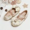 Girl Shoes Small Leather Shoes Single Shoes Children Dance Shoes Girls Performance Shoes Girls High Heels (Beige, 3-3.5 Years Toddler) view 4
