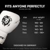 FIGHTR Pro Boxing Gloves Made of Genuine Leather | Men and Women | for Boxing, MMA, Muay Thai, Kickboxing & Martial Arts 10 12 14 16 oz | incl. Carrying Bag view 2