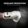 FIGHTR Pro Boxing Gloves Made of Genuine Leather | Men and Women | for Boxing, MMA, Muay Thai, Kickboxing & Martial Arts 10 12 14 16 oz | incl. Carrying Bag view 3