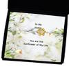 Sunflower Bracelet Gift for Sister, Sunflower Bracelet for Sister to My Sister You are The Sunflower of My Life view 3
