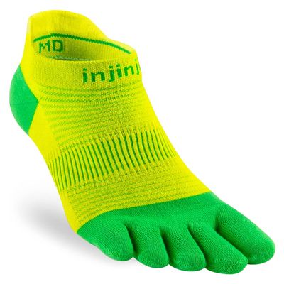 Injinji Run Lightweight No-Show (Large, Clover)