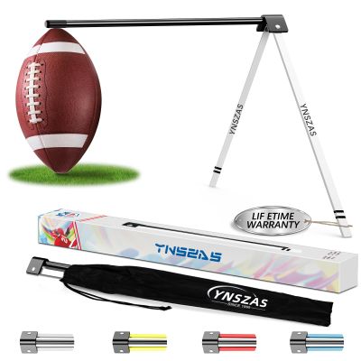 YNSZAS Football Kicking Tee, Portable Field Goal Kicking Holder Stand, Kickoff Tee Compatible with All Football Sizes, Football Training Practice Equipment for Adult & Youth