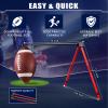YNSZAS 2-Pack Football Kicking Tee, Portable Field Goal Kicking Holder Stand, Kickoff Tee Compatible with All Football Sizes, Football Training Practice Equipment for Adult & Youth view 2