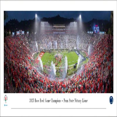 Penn State, 2023 Rose Bowl Champions - Unframed 40 x 13.5 Poster by Blakeway Panoramas