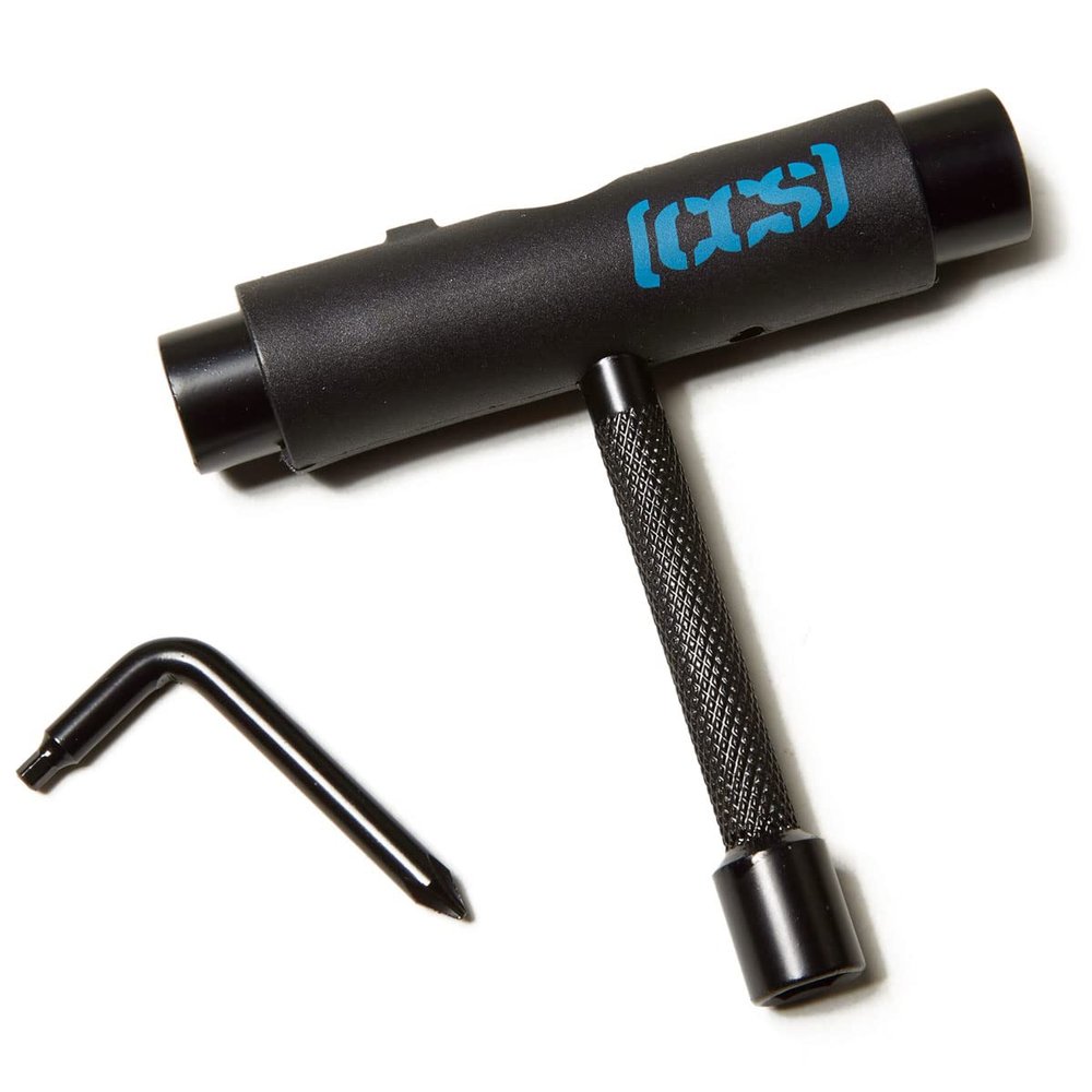 [CCS] Skateboard Tool - All in One T Tool, Metal T Tool W/Grip File, or Y Tool W/Rethreader (Black Metal)