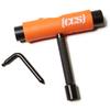 [CCS] Skateboard Tool - All in One T Tool, Metal T Tool W/Grip File, or Y Tool W/Rethreader (Orange Metal) view 1