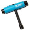 [CCS] Skateboard Tool - All in One T Tool, Metal T Tool W/Grip File, or Y Tool W/Rethreader (Blue Metal) view 3