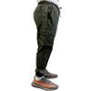 Southpole Mens Jogger Pants Tech Woven Nylon Track Pant with Cargo Pocket, Olive, Medium view 2