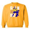 Sheki Apparel Ronaldo 7 Al NASSR Soccer Siuuu Goal Celebration Unisex Crewneck Sweatshirt (Gold, Large) view 1