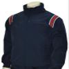 Smitty | BBS-330 | Big League Jacket | All Weather Baseball Umpire Jacket Full Zip | Fleece Lined | Baseball | Umpires Choice (3XL, Navy W/Navy, White Red Trim) view 1