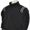 Smitty | BBS-330 | Big League Jacket | All Weather Baseball Umpire Jacket Full Zip | Fleece Lined | Baseball | Umpires Choice (Medium, Black W/Black, White Trim) view 1