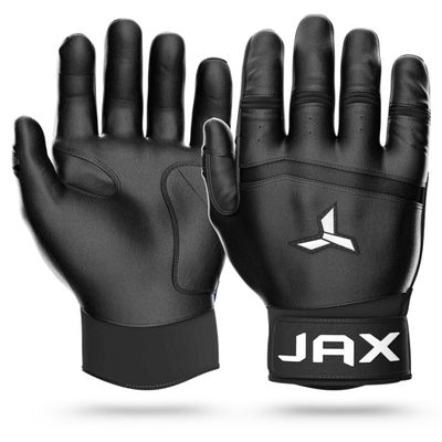JAX Batting Gloves | Black | Pro Cuff