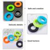 4pcs Hand Strengthener Rings Resistance Silicone Hand Exercisers for Muscle Training Relief Portable Workout Equipment for Home Gym Use view 3
