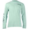 Salt Life Stacked Up Long Sleeve Pocket Tee, Sea Glass, Small view 2