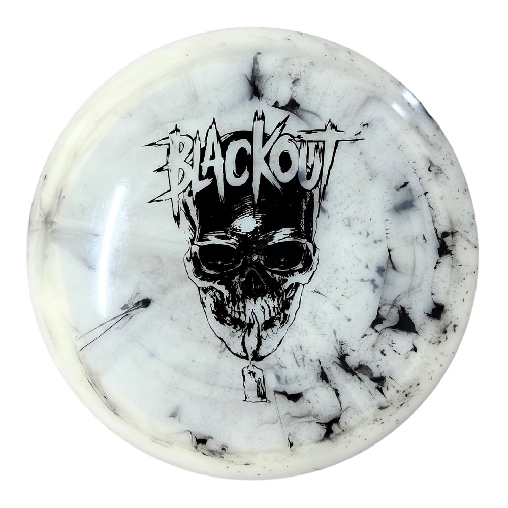 Blackout Disc Golf Fairway Driver | Semi-Glow Plastic | Precision Control with Ease