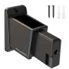 MytypeMAG Gun Wall Mount with Holder, Vertical Gun Wall Mount Display with Solid Material Afford 300Lbs of Holding Strength, Storage Rack with Lock view 1