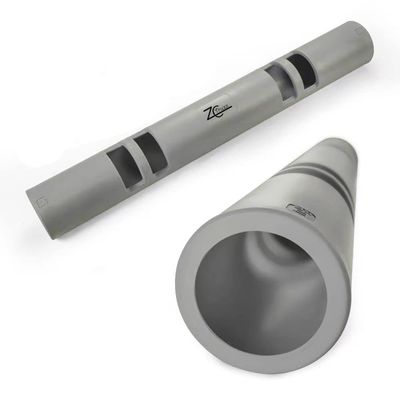 10kg Fitness Tube Portable Durable Training Rubber Weight Bar Weight Bearing Fitness TPR Barrel for Loaded Movement Training 22LBS Gray
