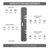 10kg Fitness Tube Portable Durable Training Rubber Weight Bar Weight Bearing Fitness TPR Barrel for Loaded Movement Training 22LBS Gray view 3