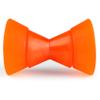 BALAVA Boat Trailer Roller,Boat Rollers for Trailer,Bow Roller with Bells and Bolt,1/2 in Shaft Boat Trailer Bow Stop, Great for Boat Trailer Bracket,Orange view 1