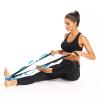 2Pcs 22KN Strong Climbing Strap Daisy Chain Nylon Daisy Chain Adjustable Strap Rope Length 110/150/180cmYoga Extend Belt (Black, 1.1m) view 2