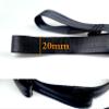 2Pcs 22KN Strong Climbing Strap Daisy Chain Nylon Daisy Chain Adjustable Strap Rope Length 110/150/180cmYoga Extend Belt (Black, 1.1m) view 3
