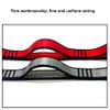 2Pcs 22KN Strong Climbing Strap Daisy Chain Nylon Daisy Chain Adjustable Strap Rope Length 110/150/180cmYoga Extend Belt (Red, 1.8m) view 4