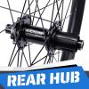 BUCKLOS 27.5/29 inch Thru Axle Boost MTB Wheelset, Front 15 * 110mm Rear 12 * 148mm Disc Brake Mountain Bike Wheel, AL6061 32H 1.9/2.5 Double Wall Clincher Dual, Fit 8 9 10 11 Speed Cassette XC AM DH view 4