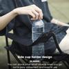 Damei century Folding Camping Chairs- Lightweight, Portable Chair for Beach, Lawn, Outdoor Sports, Black view 4