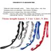 2Pcs 22KN Strong Climbing Strap Daisy Chain Nylon Daisy Chain Adjustable Strap Rope Length 110/150/180cmYoga Extend Belt (Grey, 1.5m) view 3