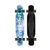 47 Inches Skateboard Longboard Drop Through Long Boards, Skateboard 7 Layer Maple Wood Skate Board Deck Long Board Cruiser for Kids Adults, Beginners Boys Girls Teens (Color : E) view 1