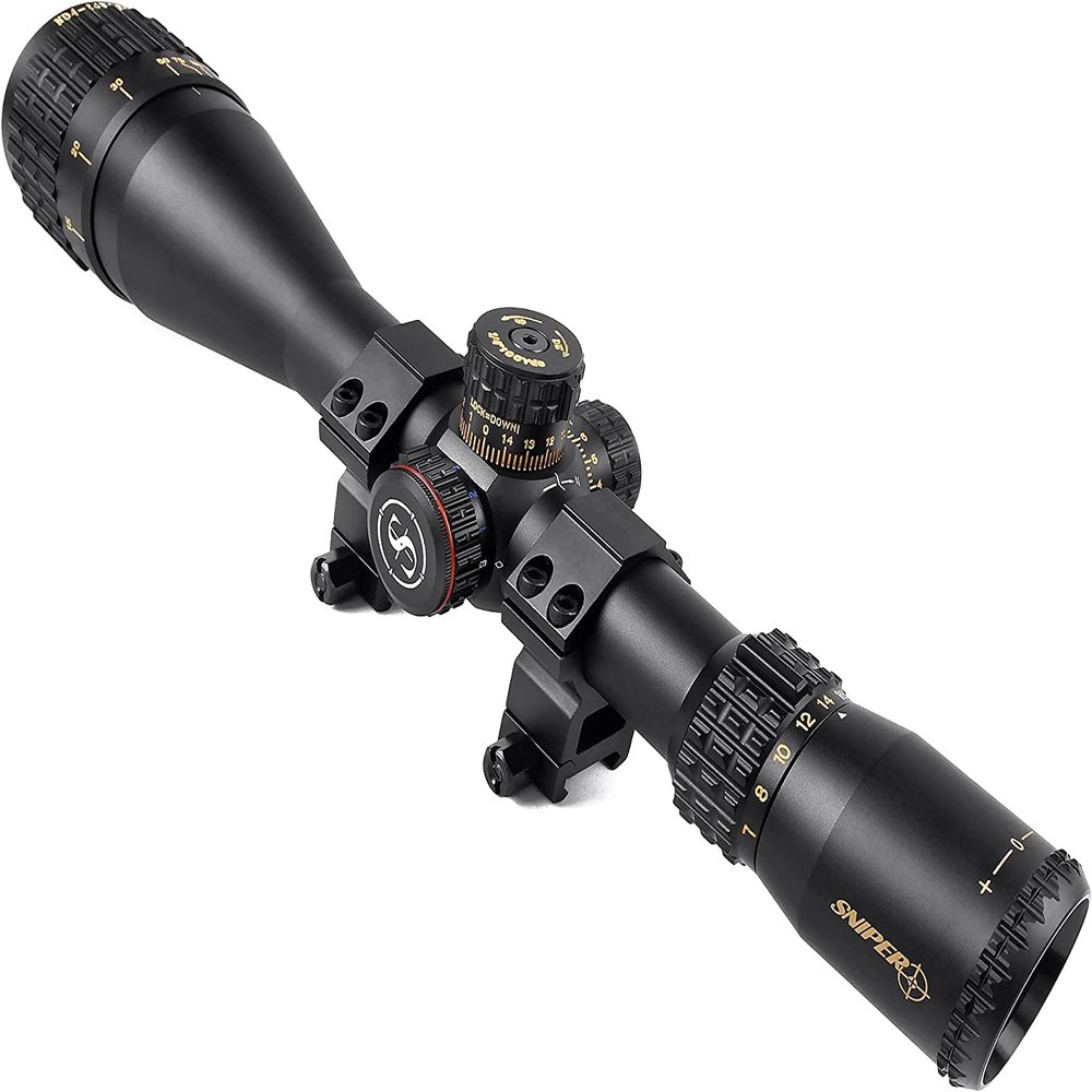 NT4-16X50AOGL Hunting Scopes Red/Green/Blue llluminate Glass Etched Reticle