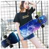 42 Inches Long Boards Skateboard for Girls Boys, Skateboards Premium Longboard Skateboard for Cruising Freestyle Downhill Dancing Skate Board Cruiser for Teens Adults Beginners ( Color : Style E ) view 1