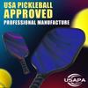 DULCE DOM Pickleball Paddles Set of 4, USAPA Approved Pickleball Paddles Rackets Set, 4 Lightweight Paddles with 4 Pickle Balls and Portable Bag for Beginners Indoor Outdoor Sports view 2