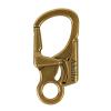 Ahiller Carabiner Clip, Double Anti-Misopening Locking Design, 3" Zinc Alloy Heavy Keychain for Outdoor Camping Hiking, Key Ring Clip (Brass Copper-1P) view 1