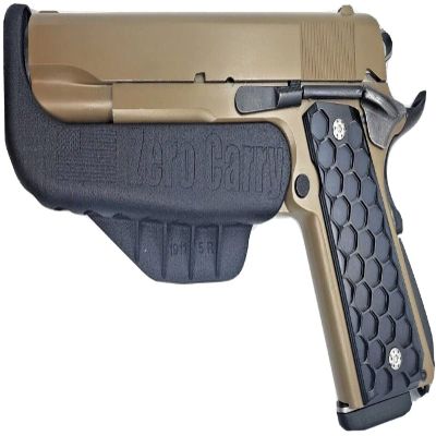 1911 5 Barrel ZERO CARRY Elite IWB Holster for Concealed Carry. Slim as Your Gun. Invisible, Comfortable, & Secure. Built in Retention & Trigger Guard. Lightweight & Zero Added Bulk (Left)