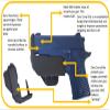 1911 5 Barrel ZERO CARRY Elite IWB Holster for Concealed Carry. Slim as Your Gun. Invisible, Comfortable, & Secure. Built in Retention & Trigger Guard. Lightweight & Zero Added Bulk (Left) view 3