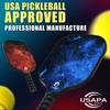 DULCE DOM Pickleball Paddles, USAPA Approved Lightweight Pickle-Ball Set with 4 Premium Balls and Bag, Perfect Valentine Pickleball Rackets Gifts for Women Men view 2