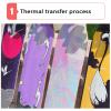 Skateboard Cruiser 7 Layer Maple Skate Board Deck Long Boards Skateboard for Girls Boys, Longboard 47 Inch Drop Through Longboards Complete for Beginners Kids Adults Teens (Color : Style K) view 3