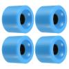 PATIKIL 70mm 78A Longboard Wheel Soft, 4 Pack Cruiser Wheels Street Wheels for Skateboards Skateboard Wheel Replacement PU, Blue view 1