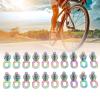 HERCHR 10 Pairs Bicycle Missing Link 8 Speed Chain Reusable Bicycle Chain Link Connector Steel Cycling Bike Chain Link view 4
