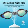 Body+ Nearsighted Swim Goggles, Polarized Swimming Goggles Anti-Fog, UV Protection, Dual Strap, Auto Buckle, Mirror/Non-Mirror Lens view 4