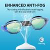 Body+ Nearsighted Swim Goggles, Shortsighted Optical Mirror/Non-Mirror Lens Swimming Goggles Anti-Fog for Adult Men Women view 4