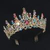 COCIDE Crowns for Women Tiaras for Women Colorful Crystal Rhinestones Queen Crown for Birthday Party Decorations Wedding Bridal Costume Cosplay Accessories view 4
