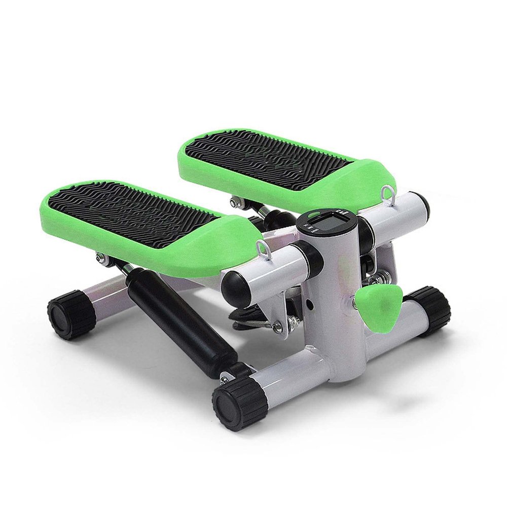YSUEFIJO Stair Stepper for Exercise, Mini Stepper with Resistance Band, Endurance Training Home Fitness Equipment, Aerobic Fitness Stepper Exercise Machine, for Home Gym Workout (Green)